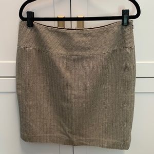 Herringbone skirt